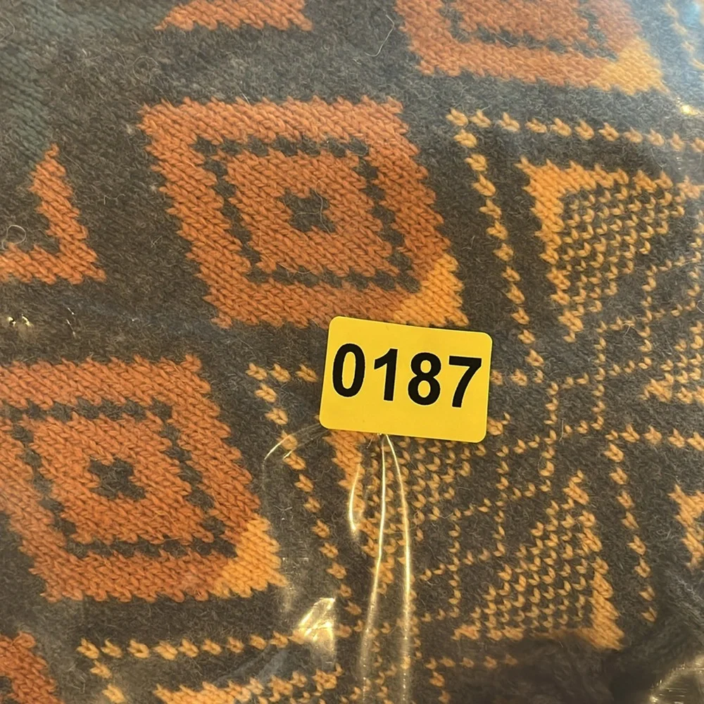 Woolrich | Open Font Wool‎ Blend Waterfall Cardigan | Grey & Yellow| Small